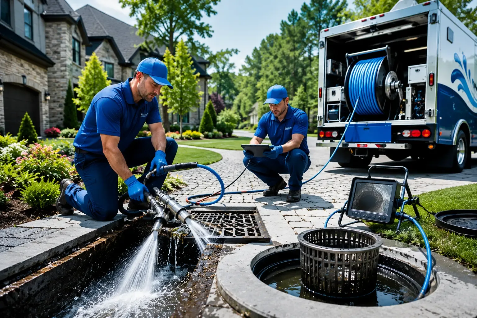 Local outdoor drain cleaning professionals in Kaleva, MI