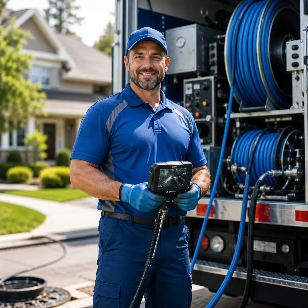 Local outdoor drain cleaning specialists in Kaleva, MI
